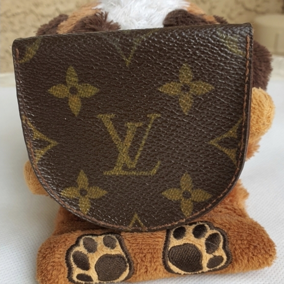 Louis Vuitton Mono Porte Monnaie Cuvette Leather Coin Purse Wallet Jewelry Case - Picture 4 of 10